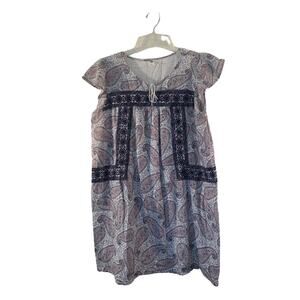 OLD NAVY Women’s Boho Fully Lined Shift Dress / Size: Large Petite